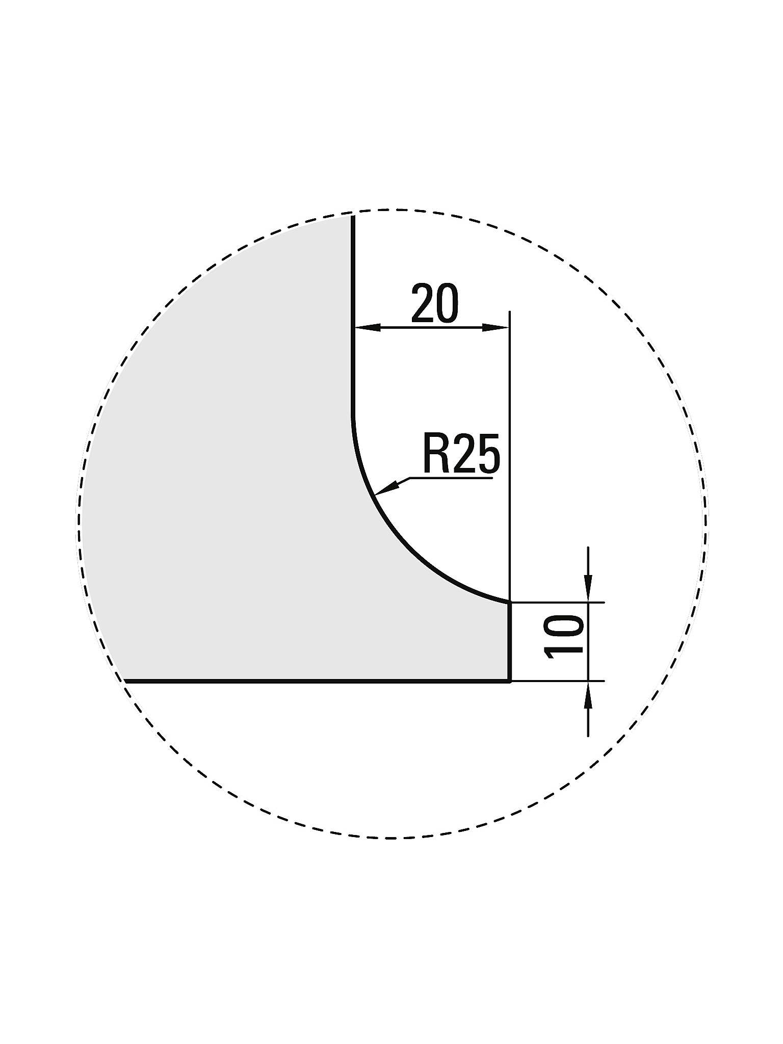 30 degree American press brake punch